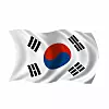 Südkoreanische Flagge