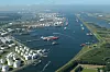 Luftbild Hafen Rotterdam