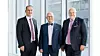 Wechsel bei Endress+Hauser: Dr. Peter Selders, Dr. h. c. Klaus Endress und Matthias Altendorf (von links).