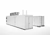 Der Wasserelektrolyseur Aqualizer C3 mit einer Gesamtkapazität von einem Megawatt ist in einem modular einsetzbaren Container untergebracht.