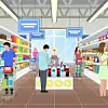 Supermarkt Vektorgrafik