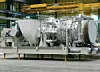 Die Gasturbine SGT-800 von Siemens, die in dem neuen GuD-Kraftwerk von Evonik in Marl eingesetzt werden wird, arbeitet ausgesprochen wirtschaftlich und effizient in der Stromerzeugung und Kraft-Wärme-Kopplung . Im Bild eine 47-MW-Gasturbine vom Typ SGT-80