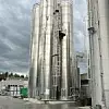 Silo mit installierter Messtechnik