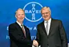 Der Vorstandsvorsitzende Marijn Dekkers und der Aufsichtsratsvorsitzende Werner Wenning sind zuversichtlich, dass der Konzern als reines Life-Science-Unternehmen weiter wächst (Bild: Bayer)