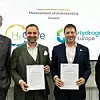 Unterzeichnung eines MoU zwischen Hydrogen Europe und H2 Chile.