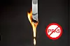 PFAS-Brandprobe an Verbundmaterial