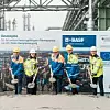 Mit einer Förderzusage des Bundesministeriums für Wirtschaft und Klimaschutz hat BASF den Spatenstich für eine industrielle Wärmepumpe in Ludwigshafen gesetzt. Diese soll CO₂-freien Dampf erzeugen und bis zu 100.000 t/a Treibhausgas-Emissionen einsparen.