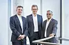 Legten den Jahresabschluss 2017 vor (v. l. n. r.) : der neue CFO Tobias Hoche, Geschäftsführender Gesellschafter Steffen Philipp und CEO Sankar Ramakrishnan.