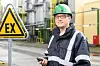Denis Stegemann ist Betriebsassistent in der Abteilung Energie- und Reststoffbetrieb - Bild Henning Scheffen - Atlas Copco
