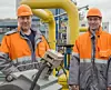 Flexim Markus Schaumburg links und Christoph Skalnik Currenta - Bild Flexim