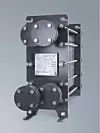 Ekasic-Plattenwärmeübertrager mit PTFE-gedichtetem Plattenpaket für Drücke bis 16 bar und Temperaturen bis 200°C