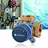 Die 3- und 4-Wege-Mischventile werden in wasserbasierten Heizungs- und Kühlsystemen eingesetzt und lassen sich flexibel einbauen (Bild: Afriso)