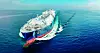 Front,View,Of,A,Big,Lng,Tanker,Ship,Traveling,With