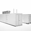 Der Wasserelektrolyseur Aqualizer C3 mit einer Gesamtkapazität von einem Megawatt ist in einem modular einsetzbaren Container untergebracht.