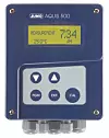 JUMO AQUIS 500 pH-Messgerät mit Display und Bedientasten in Vorderansicht