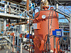Dampfreduzierstation des Aufheizterminals der InfraLeuna am Chemiestandort Leuna