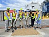 Pictured (left to right): Michael Mohammed (Syensqo), Bill Martin, Mayor of Havre de Grace, Marc Doyle (Syensqo), Marc Cottman (Syensqo), Robert Gray (Syensqo), and Max Miller (Syensqo). (Photo: Syensqo)