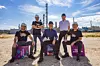 Auf der eigens vorbereiteten Ansiedlungsfläche Base One im Chemiepark Gendorf plant das Startup Furanova den Bau seiner Pilotanlage.
V.l.: ISG-Geschäftsleiter Dominik Gschwendtner, Ansiedlungsmanager Christian Eichner, Furanova-CEO Dr. Oliver Bolzern, Furanova-COO Dr. Christian Keck, ISG-Geschäftsleiter Dr. Christoph von Reden.